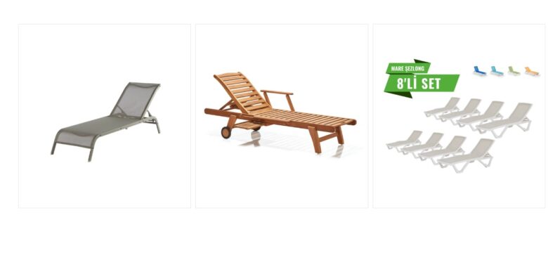 2026 Şezlong Fiyatları ve En Yeni Modeller
